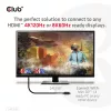 CLUB3D MiniDisplayPort 1.4 į HDMI 4K120Hz arba 8K60Hz HDR10+ kabelis M/M 1,8 m / 6 pėdos