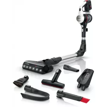 Bosch BCS711XXL belaidis vertikalus dulkių siurblys, baterija, sausam valymui, be maišelio, 0,3 l, baltas, 3 Ah
