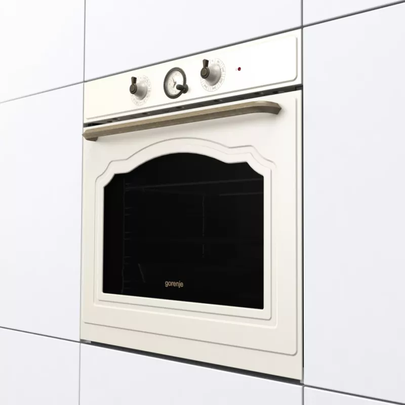 Gorenje BOS67371CLI 77 l 3500 W smėlio spalvos