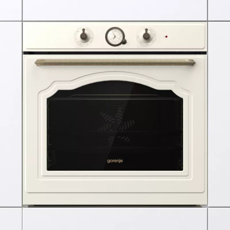 Gorenje BOS67371CLI 77 l 3500 W smėlio spalvos
