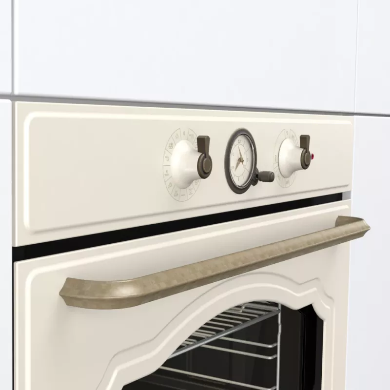 Gorenje BOS67371CLI 77 l 3500 W smėlio spalvos