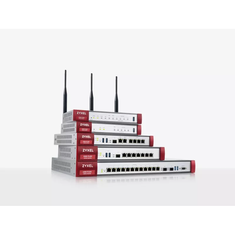 Zyxel USG Flex 100 aparatinė ugniasienė 0.9 Gbit/s