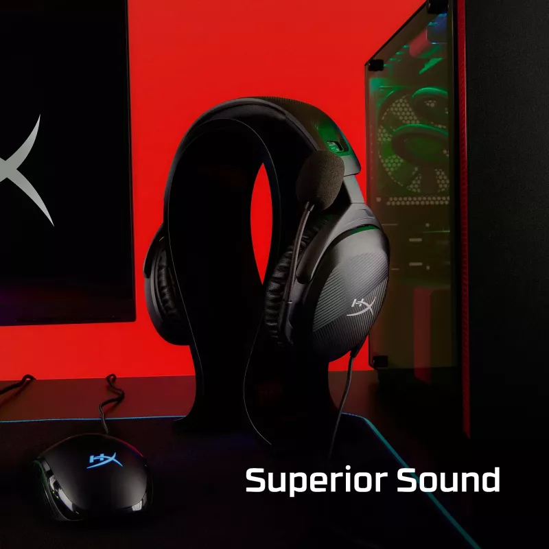 HyperX Cloud Stinger 2 - Žaidimų ausinės (juodos)