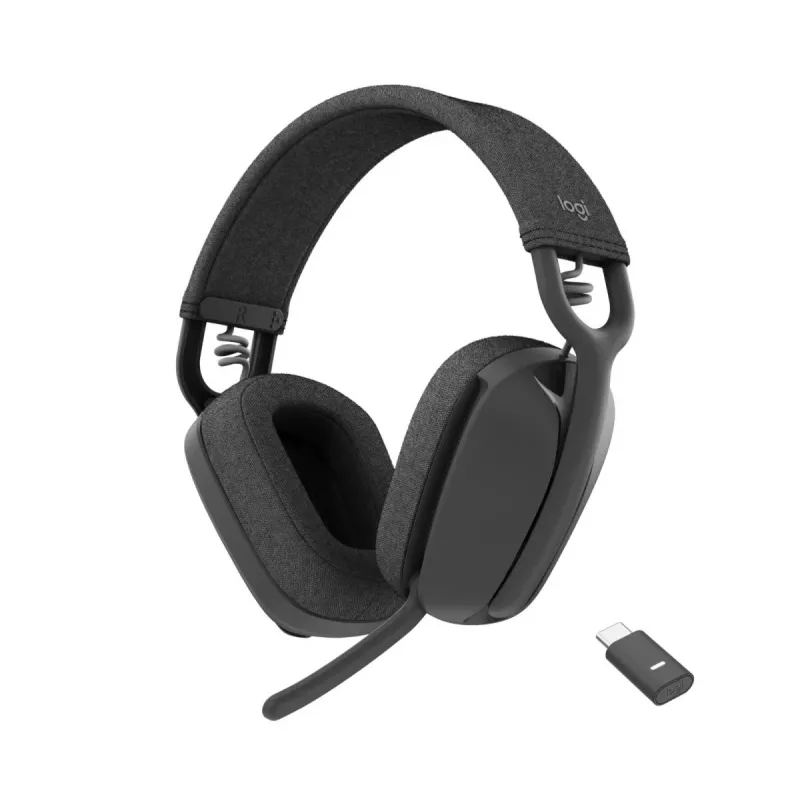 LOGITECH Ausinės - Zone Vibe - Belaidės - Grafito (Teams versija)