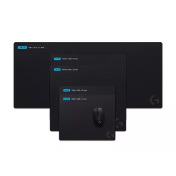LOGITECH G240 medžiaginis žaidimų pelės kilimėlis - juodas