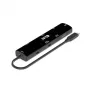 CLUB3D USB4™ Gen3x2 Type-C, 6 viename šakotuvas su HDMI™ 8K60Hz arba 4K120Hz, 2xUSB Typee-A(10G), Ethernet RJ45(2.5G) ir 2xUSB Type-C, 1x Data(10G) ir 1xPD3.0 įkrovimas 100 W