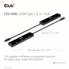 CLUB3D USB4™ Gen3x2 Type-C, 6 viename šakotuvas su HDMI™ 8K60Hz arba 4K120Hz, 2xUSB Typee-A(10G), Ethernet RJ45(2.5G) ir 2xUSB Type-C, 1x Data(10G) ir 1xPD3.0 įkrovimas 100 W