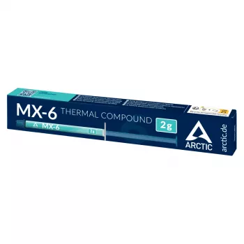 ARCTIC MX-6 ULTIMATE Performance Thermal Paste, Termopasta, Pilka, 2 g, 1 vnt., 23 mm, 152 mm