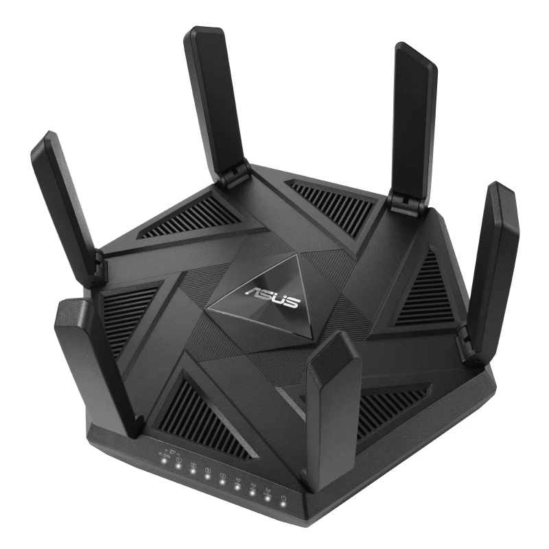 ASUS RT-AXE7800 belaidis maršrutizatorius Trijų juostų (2,4 GHz / 5 GHz / 6 GHz) Juoda