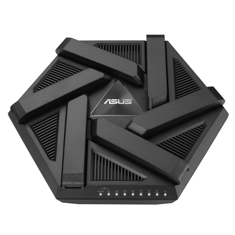 ASUS RT-AXE7800 belaidis maršrutizatorius Trijų juostų (2,4 GHz / 5 GHz / 6 GHz) Juoda
