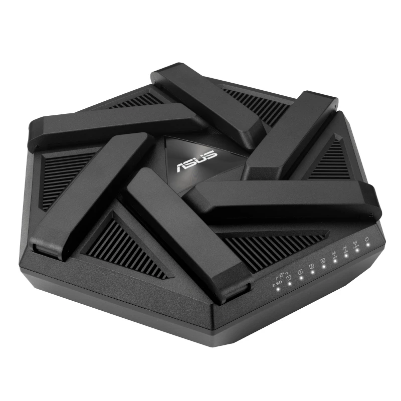 ASUS RT-AXE7800 belaidis maršrutizatorius Trijų juostų (2,4 GHz / 5 GHz / 6 GHz) Juoda