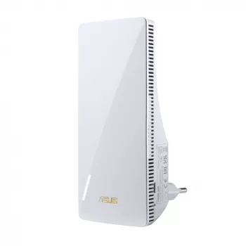Tinklo siųstuvas ASUS RP-AX58 — dviejų juostų Wi‑Fi 6 (802.11ax), 2400 Mbps, 1× Gigabit LAN, 2 vidinės antenos, balta