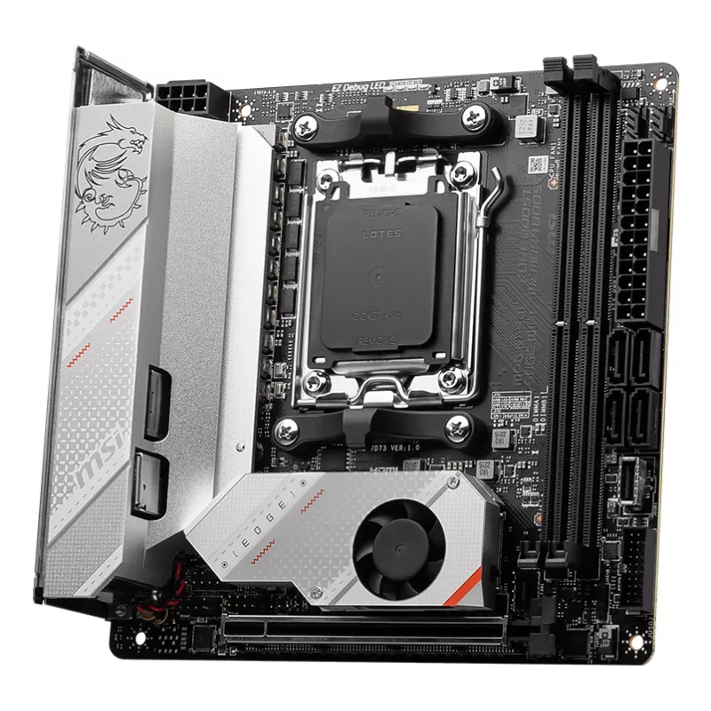 MSI MPG B650I EDGE WIFI pagrindinė plokštė AMD B650 Socket AM5 mini ATX