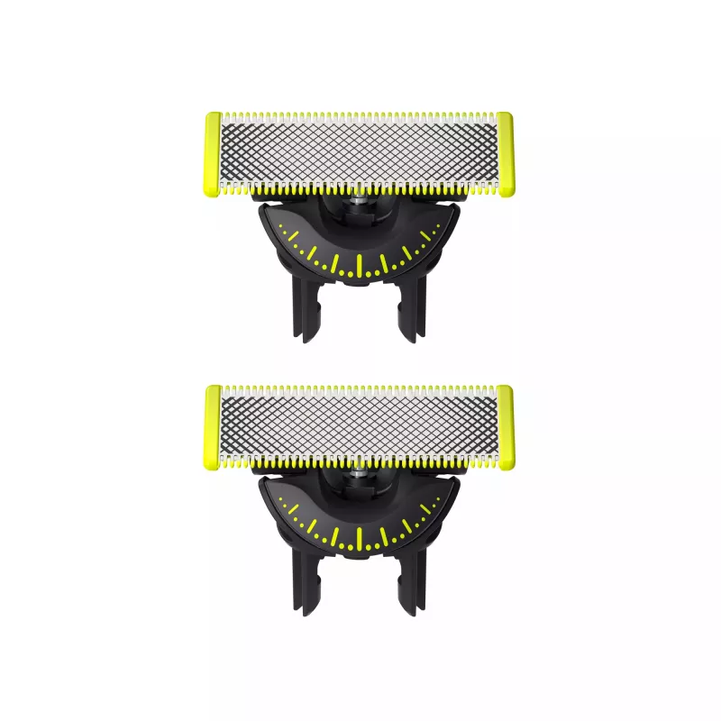 Skutimosi galvutė Philips Norelco OneBlade QP420/50, sidabrinė, 2 atsarginės galvutės, suderinama su Philips OneBlade