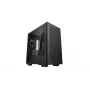 PC korpusas DeepCool CH370 Mini Tower — microATX/Mini‑ITX, grūdintas stiklas, palaiko iki 32 cm GPU