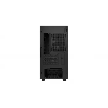 PC korpusas DeepCool CH370 Mini Tower — microATX/Mini‑ITX, grūdintas stiklas, palaiko iki 32 cm GPU