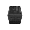 PC korpusas DeepCool CH370 Mini Tower — microATX/Mini‑ITX, grūdintas stiklas, palaiko iki 32 cm GPU