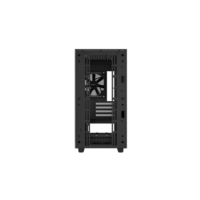 PC korpusas DeepCool CH370 Mini Tower — microATX/Mini‑ITX, grūdintas stiklas, palaiko iki 32 cm GPU
