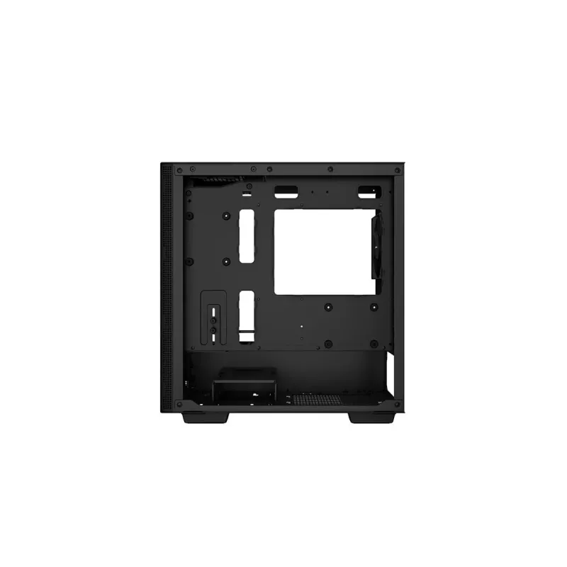 PC korpusas DeepCool CH370 Mini Tower — microATX/Mini‑ITX, grūdintas stiklas, palaiko iki 32 cm GPU
