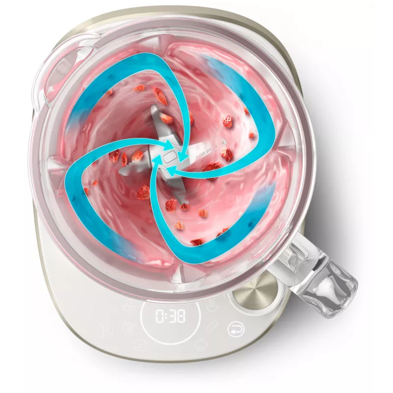 Philips 7000 serijos HR3760/01 trintuvas 2 L stalinis trintuvas 1500 W Nerūdijantis plienas, Balta