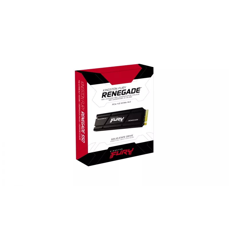 Kingston Technology 1000G RENEGADE PCIe 4.0 NVMe SSD SU ŠILUMKAIŠČIU