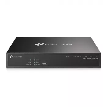 TP-Link VIGI 4 kanalų PoE+ tinklo vaizdo registratorius