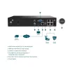 TP-Link VIGI 4 kanalų PoE+ tinklo vaizdo registratorius