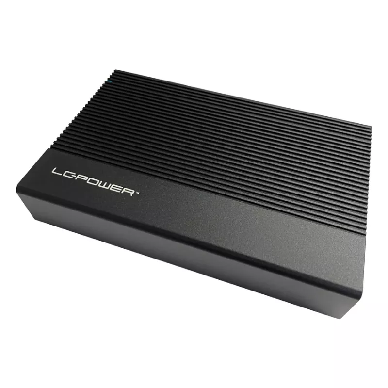 HDD/SSD korpusas LC-Power LC-35U3-C 3,5 colio juodas USB Type-C 6 Gbit/s