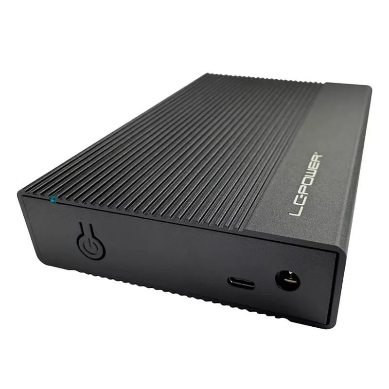 HDD/SSD korpusas LC-Power LC-35U3-C 3,5 colio juodas USB Type-C 6 Gbit/s
