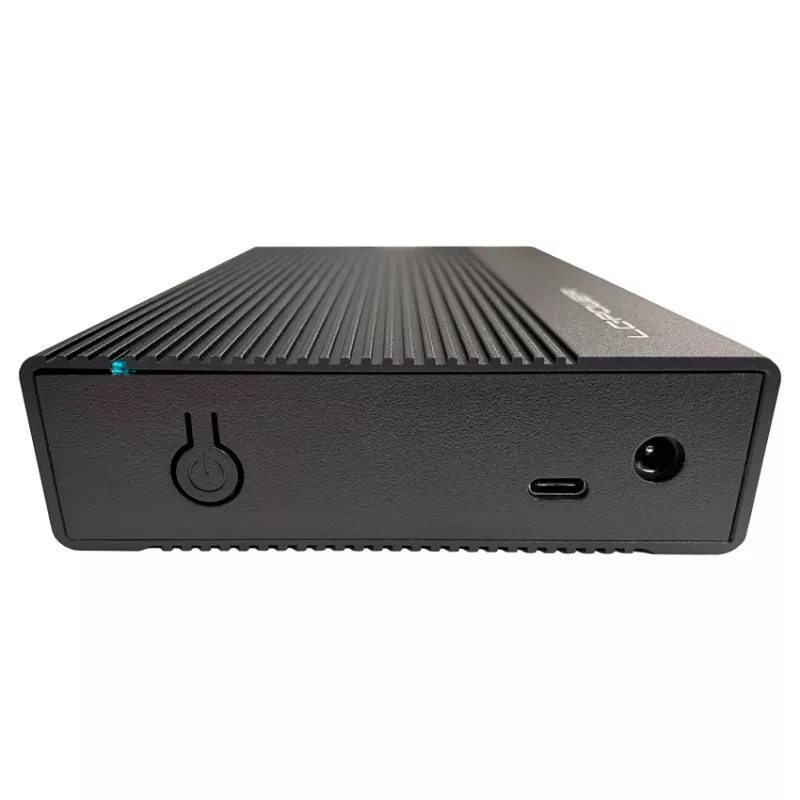 HDD/SSD korpusas LC-Power LC-35U3-C 3,5 colio juodas USB Type-C 6 Gbit/s
