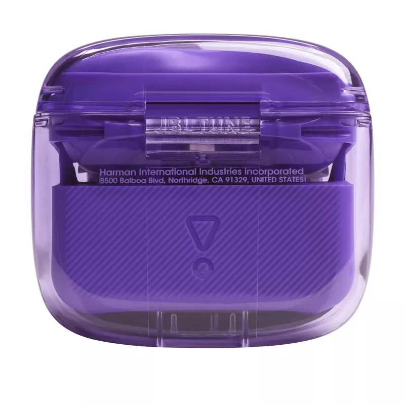 JBL Tune Flex Ghost Edition Ausinės Tikras belaidis stereo (TWS) Į ausį Skambučiai/Muzika Bluetooth Violetinė, permatoma