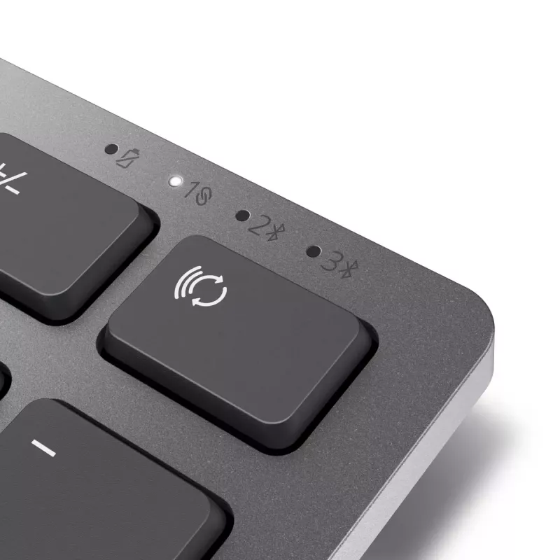 Klaviatūra DELL KB700 Office Bluetooth QWERTY US International pilka