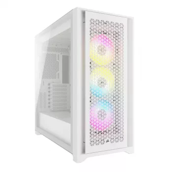 PC Case Corsair iCUE 5000D RGB Airflow Midi Tower White