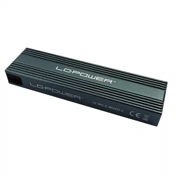 LC-POWER SSD korpusas - M.2 LC-M2-C-MULTI-3 Lc-power USB3.2 M.2-SSD-geh (NVMe ir SATA)