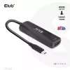 CLUB3D USB Gen2 Type-C į HDMI™ 8K60Hz arba 4K120Hz HDR10+ su DSC1.2 ir Power Delivery 3.0 aktyvus adapteris M/F