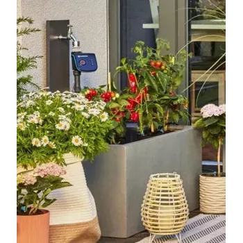 Lašelinė laistymo sistema Gardena 13400-20 Žarnos ilgis 15 m Juoda Žalia