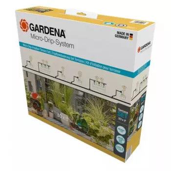 Lašelinė laistymo sistema Gardena 13400-20 Žarnos ilgis 15 m Juoda Žalia