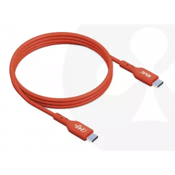 CLUB3D USB2 Type-C dvikryptis USB-IF sertifikuotas kabelis duomenims 480Mb, PD 240W(48V/5A) EPR M/M 1m / 3.23 ft