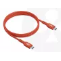 CLUB3D USB2 Type-C dvikryptis USB-IF sertifikuotas kabelis duomenims 480Mb, PD 240W(48V/5A) EPR M/M 1m / 3.23 ft