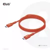 CLUB3D USB2 Type-C dvikryptis USB-IF sertifikuotas kabelis duomenims 480Mb, PD 240W(48V/5A) EPR M/M 1m / 3.23 ft