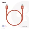 CLUB3D USB2 Type-C dvikryptis USB-IF sertifikuotas kabelis duomenims 480Mb, PD 240W(48V/5A) EPR M/M 1m / 3.23 ft