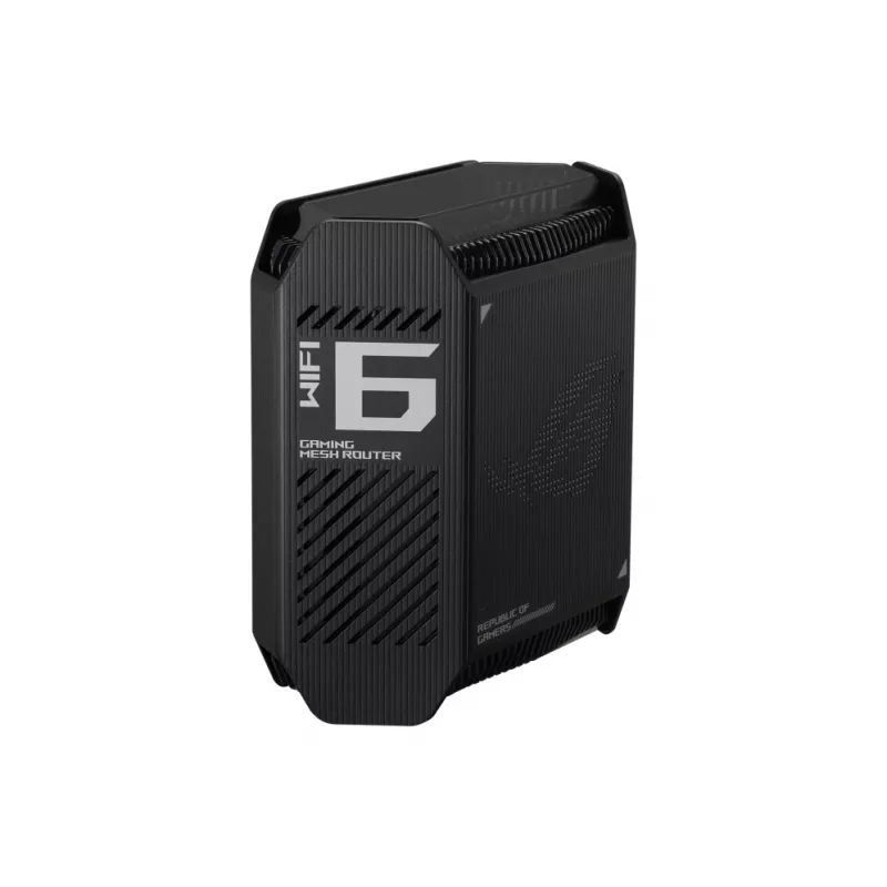 ASUS ROG Rapture GT6 AX10000 AiMesh 1 paketas Triju juostų (2,4 GHz / 5 GHz / 5 GHz) Wi-Fi 6 (802.11ax) Juoda 4 vidinės
