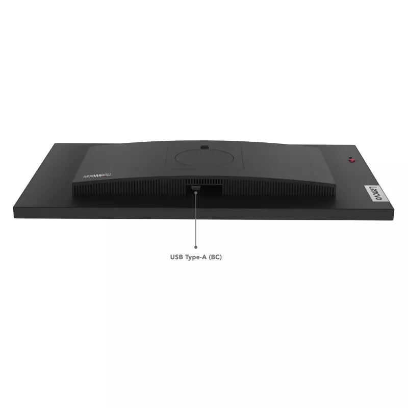Lenovo ThinkVision P24q-30 kompiuterio monitorius 60,5 cm (23,8 colio) 2560 x 1440 pikselių Quad HD LED juodas