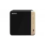 QNAP TS-464 NAS bokštinis Intel® Celeron® N5095 8 GB DDR4 0 TB QNAP QTS juodos spalvos