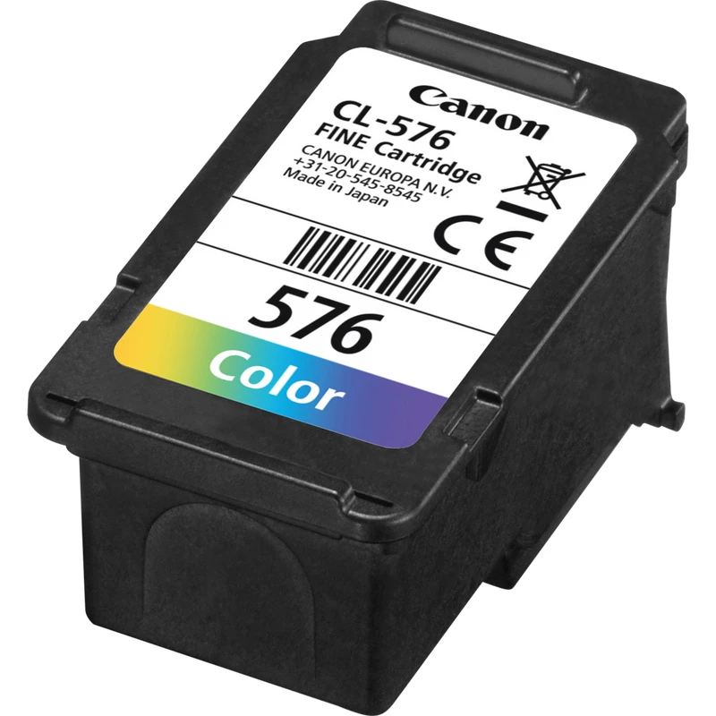 Canon CL-576 rašalo kasetė 1 vnt. Originali standartinės išeigos žalsvai mėlyna, purpurinė, geltona