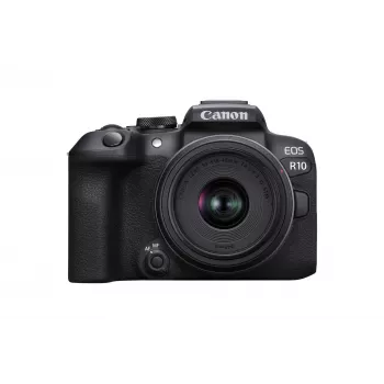 Canon EOS R10 + RF-S 18-45mm F4.5-6.3 IS STM MILC 24,2 MP 6000 x 4000 pikselių juoda