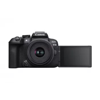 Canon EOS R10 + RF-S 18-45mm F4.5-6.3 IS STM MILC 24,2 MP 6000 x 4000 pikselių juoda