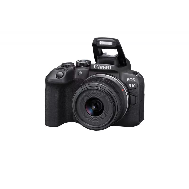 Canon EOS R10 + RF-S 18-45mm F4.5-6.3 IS STM MILC 24,2 MP 6000 x 4000 pikselių juoda
