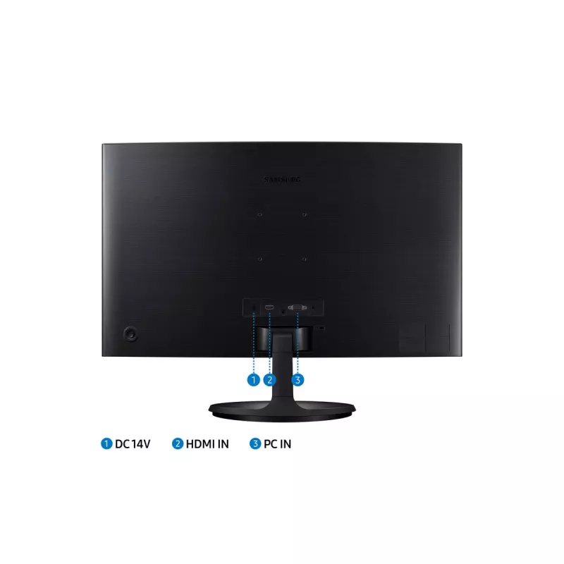 Samsung S36C kompiuterio monitorius 68,6 cm (27 colių) 1920 x 1080 pikselių Full HD LCD juodas
