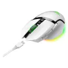Žaidimų pelė Razer Basilisk V3 Pro — dešinei rankai, optinė 30 000 DPI, RF belaidis/Bluetooth/USB-C, balta